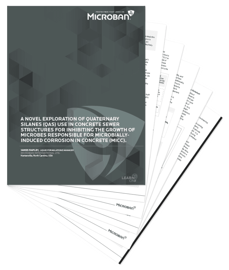 Microban Microbial Concrete Corrosion whitepaper