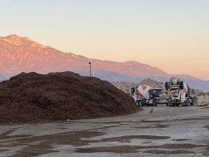 West coast composting facility protected by MarMac Antimicrobial Concrete Admixture