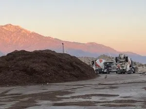 West coast composting facility protected by MarMac Antimicrobial Concrete Admixture