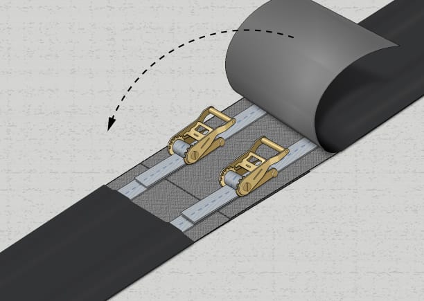 MarMac MacWrap for Box Culverts install step 8