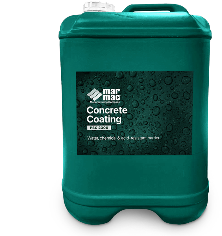 Concrete Coating PSC 2306 - water, chemical, and acid barrier - MarMac AIS
